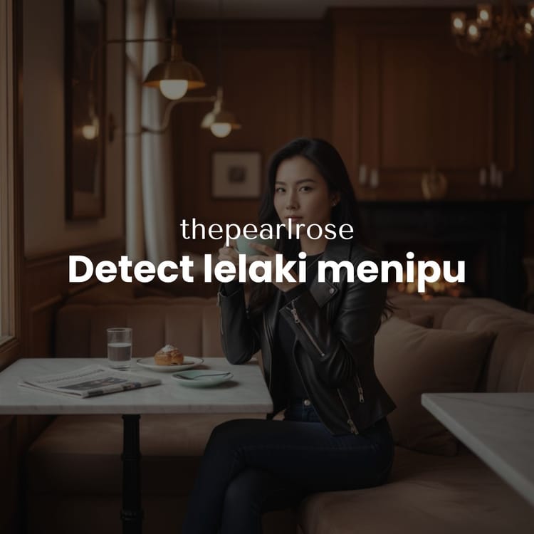 Perempuan detect lelaki menipu