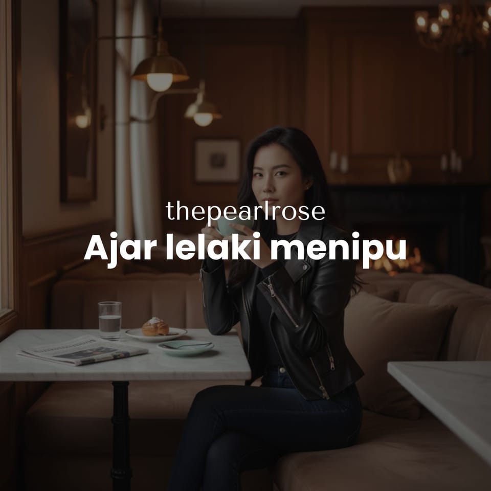 Kita yang ajar lelaki menipu