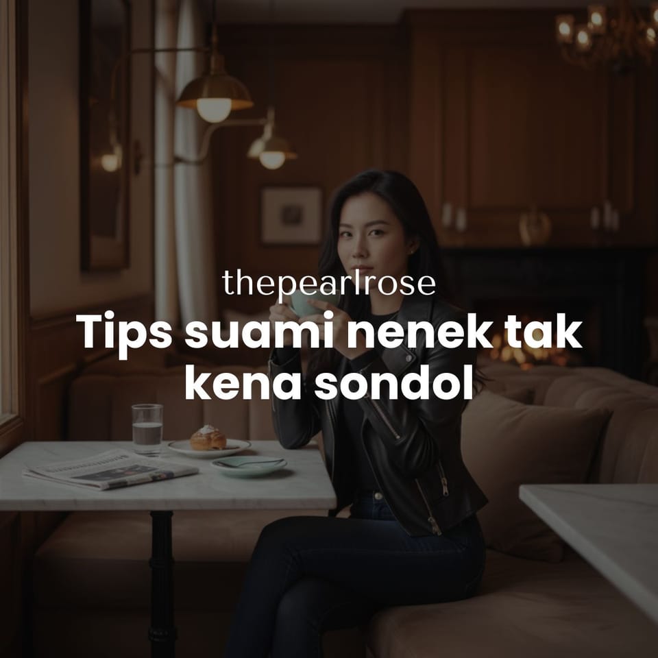 Nenek bagi tips suami tak kena sondol