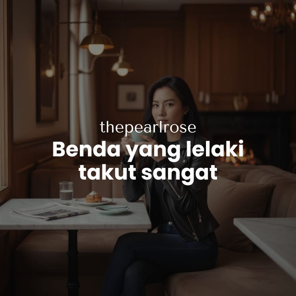 Antara benda yang lelaki takut