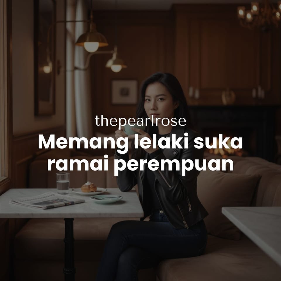 Nature lelaki nak perempuan keliling pinggan